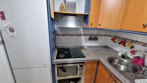 Küche/Küchenzeile in der Unterkunft casa luxury 2 nudista