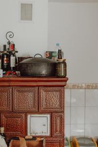Kjøkken eller kjøkkenkrok på Dom Gościnny Tatra Nova