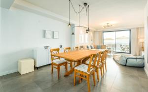 Χώρος καθιστικού στο Luxurious apartment with sea views Blue Suites B2-103 +26 φωτογραφίες