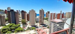 A general view of Benidorm or a view of the city taken from Az apartmant