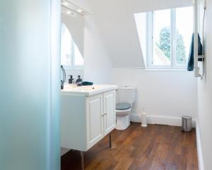 Kúpeľňa v ubytovaní Gîte de Lisle