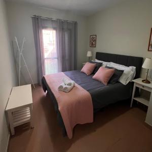 Postel nebo postele na pokoji v ubytování Ático Parque
