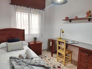 Kuchyň nebo kuchyňský kout v ubytování Céntrico Apartamento Jardines de Vallellano