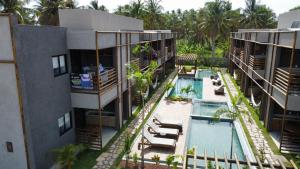 Villa Kamby 103B内部或周边的泳池