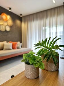 Villa Kamby 103B的休息区