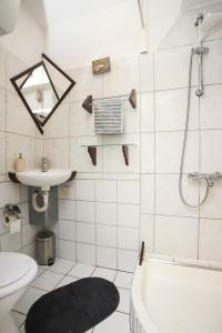Kúpeľňa v ubytovaní Dragazzo studio + 22 fotografií