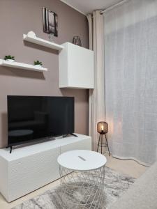TV a/nebo společenská místnost v ubytování Luxury Evita Apartments in Torrevieja