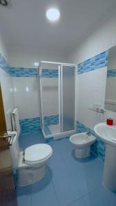 Koupelna v ubytování Hotel Sol Sanlúcar