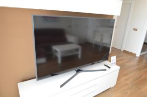 A television and/or entertainment centre at Fuengirola, Primera linea de playa