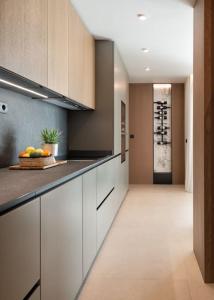 Η κουζίνα ή μικρή κουζίνα στο luxury penthouse with panoramic sea view +20 φωτογραφίες