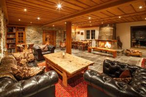 Posezení v ubytování Griesalp Hotels