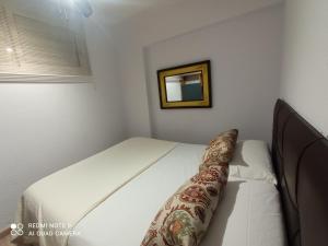 Postel nebo postele na pokoji v ubytování Apartamento playa