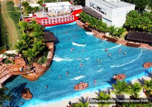 Bazén v ubytování São Pedro Thermas Resort Oficial nebo v jeho okolí