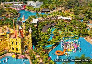Bazén v ubytování São Pedro Thermas Resort Oficial nebo v jeho okolí