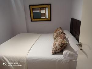 Postel nebo postele na pokoji v ubytování Apartamento playa