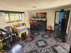 Restaurace v ubytování Hospedaje campestre los pinos