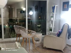 Posezení v ubytování Apartamento playa