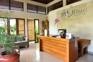 Ο χώρος του λόμπι ή της ρεσεψιόν στο Nyuh Bali Villas +32 φωτογραφίες