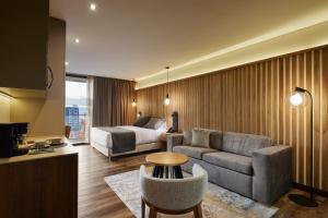 Posezení v ubytování Blues Suites Medellín