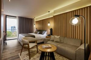 Posezení v ubytování Blues Suites Medellín