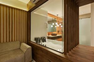 Posezení v ubytování Blues Suites Medellín
