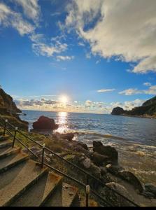 Naturlandskabet i nærheden af feriehuset