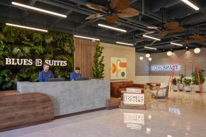 Posezení v ubytování Blues Suites Medellín