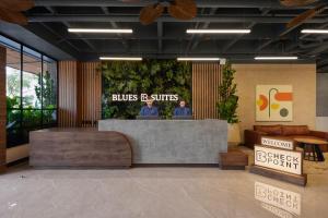 Posezení v ubytování Blues Suites Medellín
