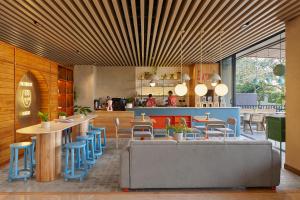 Posezení v ubytování Blues Suites Medellín