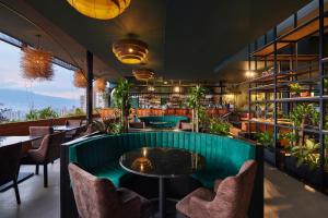 Restaurace v ubytování Blues Suites Medellín