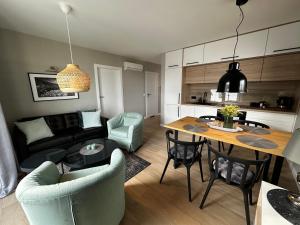 Η κουζίνα ή μικρή κουζίνα στο Apartament Pod Ojcowem