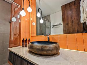 Koupelna v ubytování Blues Suites Medellín