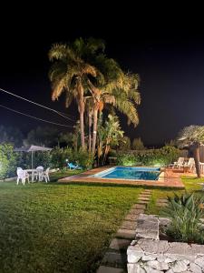 Bazén v ubytovaní Casa vacanza le tre palme alebo v jeho blízkosti