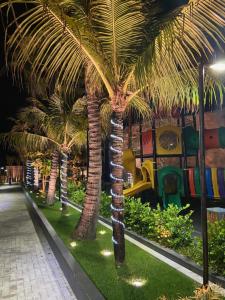 Κήπος έξω από το Salinas Premium Resort