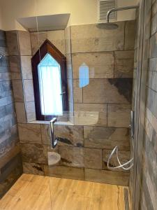 A bathroom at Residenza Collina Riccione Cielo