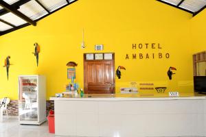 Certifikát, hodnocení, plakát nebo jiný dokument vystavený v ubytování Hotel Ambaibo