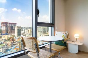 Zona de estar de Urbanstay Myeongdong