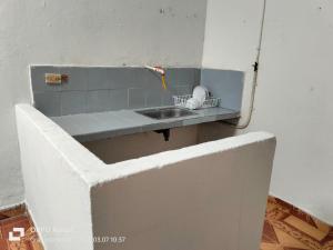 Hospedaje Alfonso tesisinde mutfak veya mini mutfak