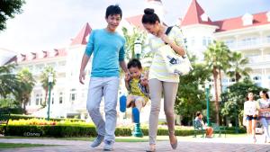 Clientes alojados en Hong Kong Disneyland Hotel