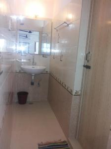 Koupelna v ubytování Hotel Nambi