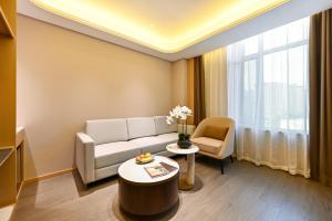 Posezení v ubytování Atour Hotel Changchun Automobile Development Zone