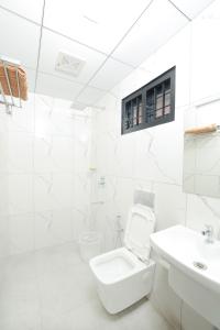 Koupelna v ubytování eCASA Home Stay
