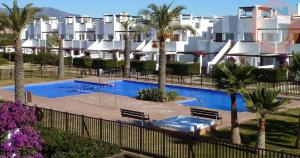 The swimming pool at or close to 2 bed apartment on Condado De Alhama with roof solarium N5