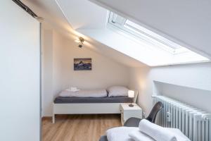 Postel nebo postele na pokoji v ubytování Anni