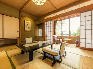 Posezení v ubytování Kurofune Hotel