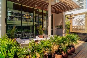 Bygningen som hotellet ligger i