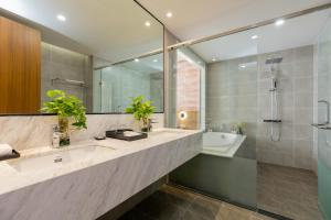 Koupelna v ubytování Petro House Vung Tau - Block A