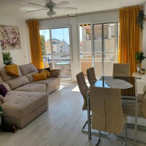 Χώρος καθιστικού στο Bella Apartment Playa Del Cura