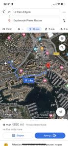 Fotografia z galérie ubytovania Appartement T2, terrasse, parking privé proche port et plages v destinácii Cap d'Agde