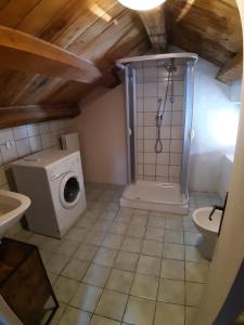 Koupelna v ubytování Casa Cristina 5 posti letto